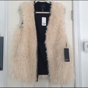 Forever 21 fur vest