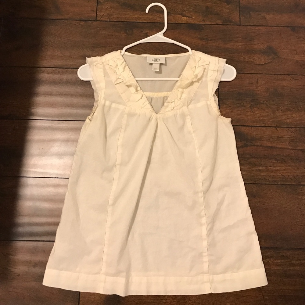 LOFT Short Sleeve Blouse