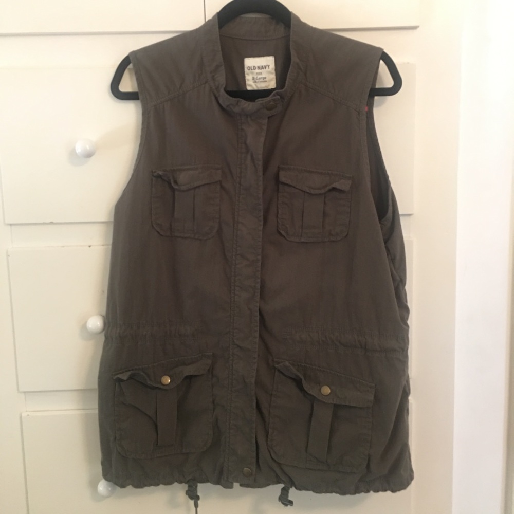 Army style vest