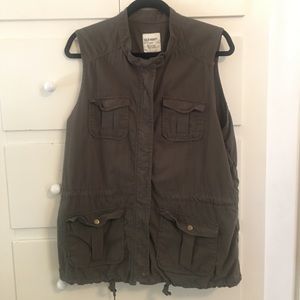 Army style vest