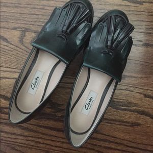 Clarks Penny Loafers