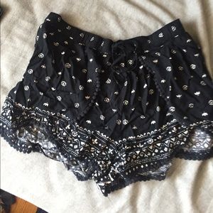 Cute Hollister Flowy Shorts