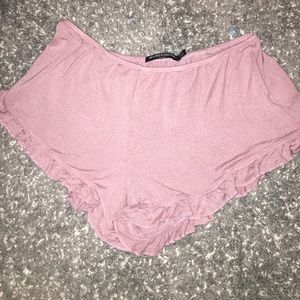 Brandy Melville pink soft shorts