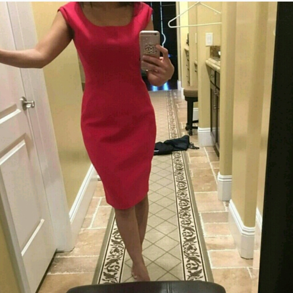 Tahari Red Dress
