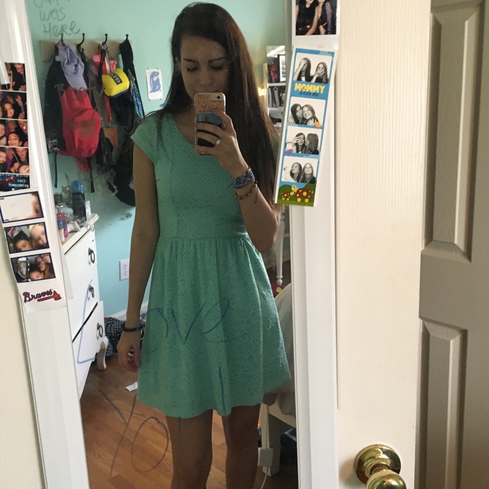Mint Spring Dress