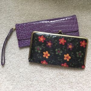 UO // clutch and wallet bundle