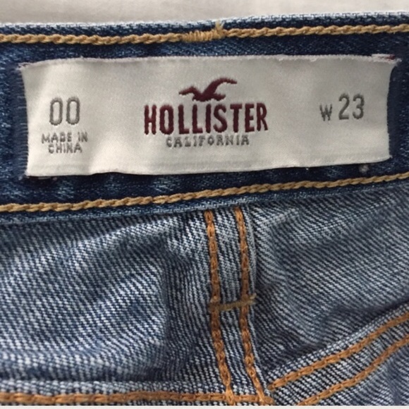 High Waisted Denim Shorts - Picture 3 of 3