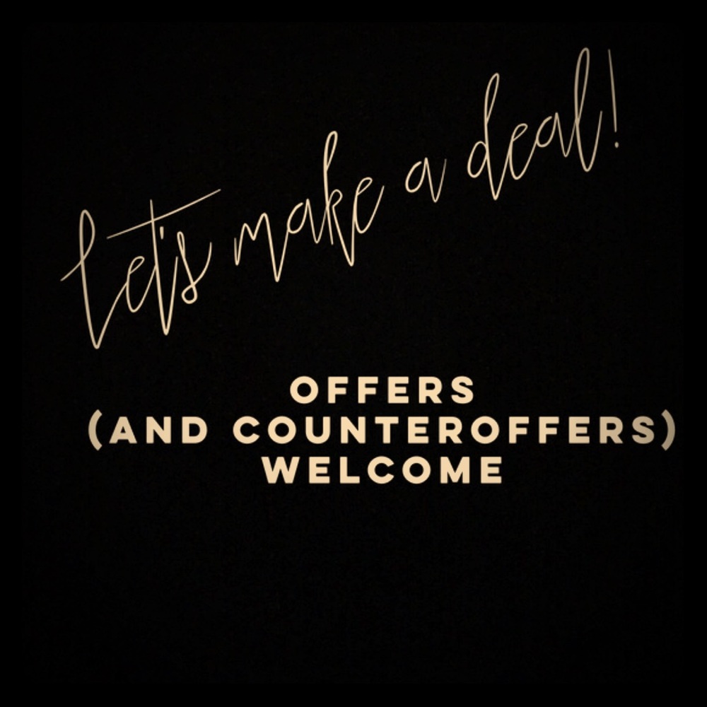 Offers/counter offers welcome!