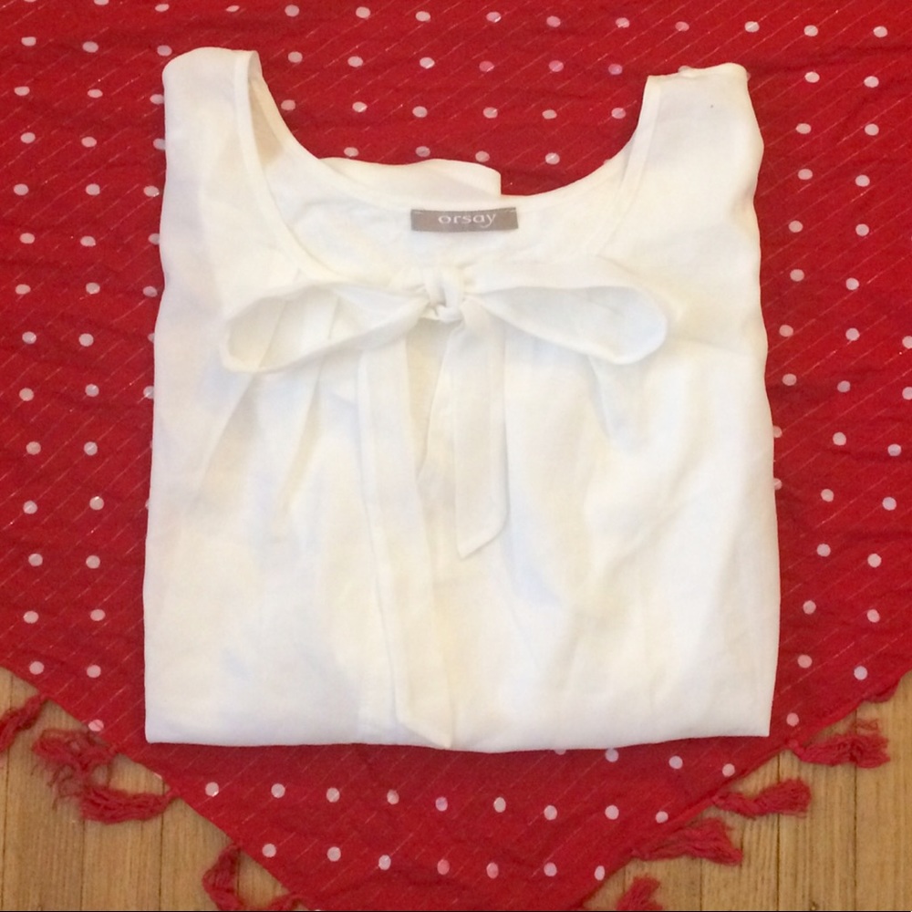 Orsay Tie-neck Shirt Blouse