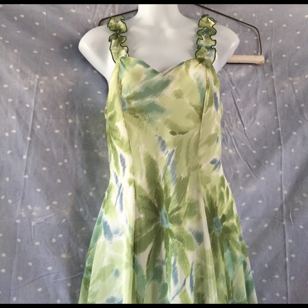 Silky fully lined summer dress 6