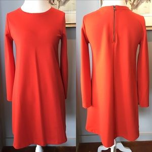Club Monaco Polly Knit Dress - Orange