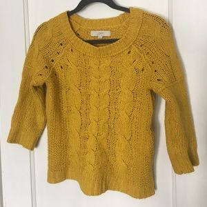 Loft Cable Knit Sweater