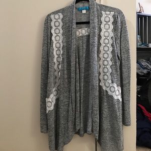 Lightweight Lace Detail Sweater