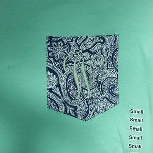 Women's monogram t-shirt. NWT. Mint green.