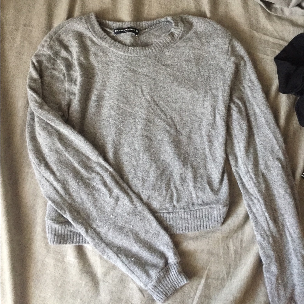 Brandy Melville Cropped Sweater