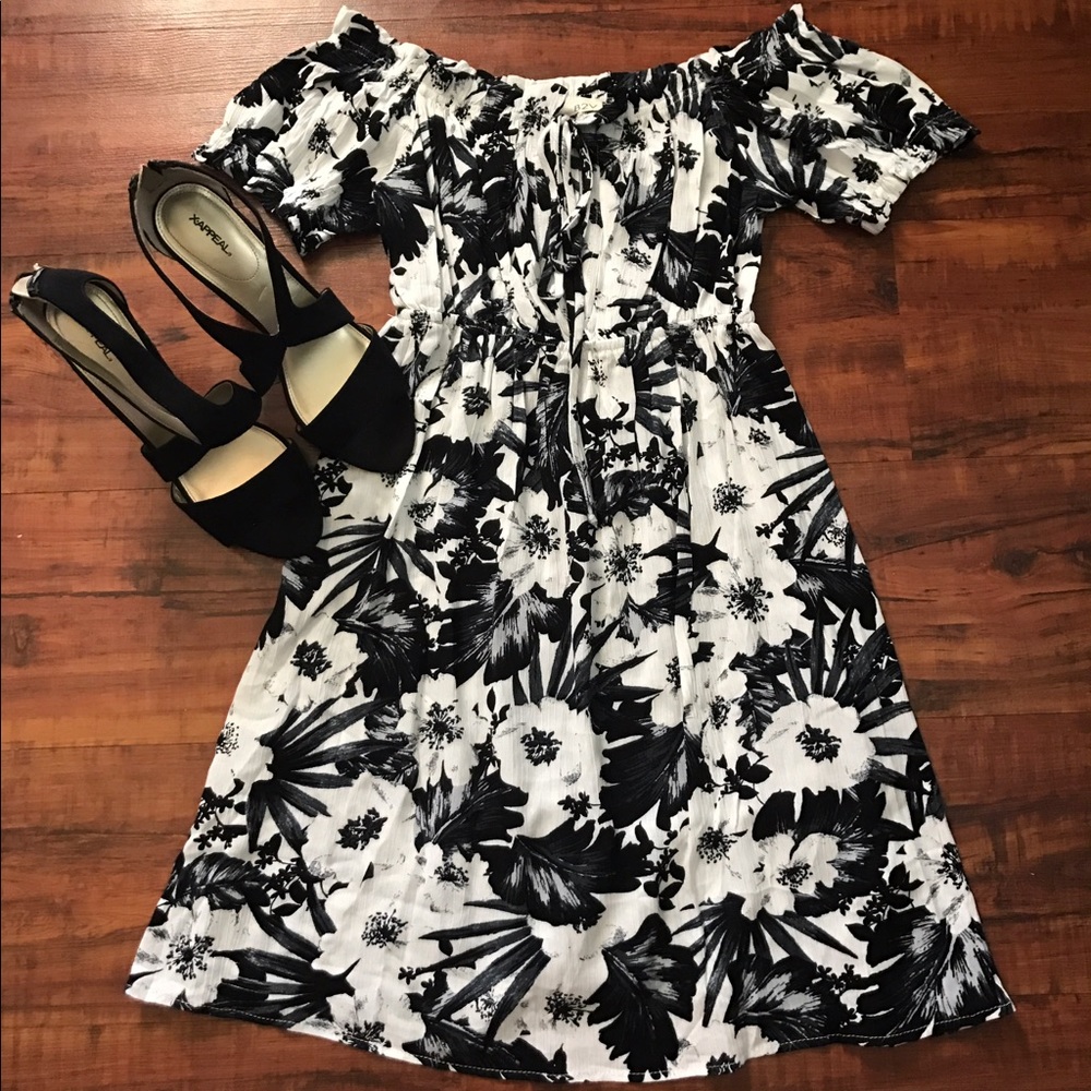 Off the shoulder dress