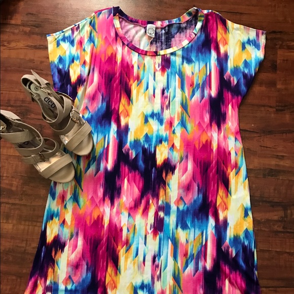 New Tye Dye Dress - Picture 1 of 2
