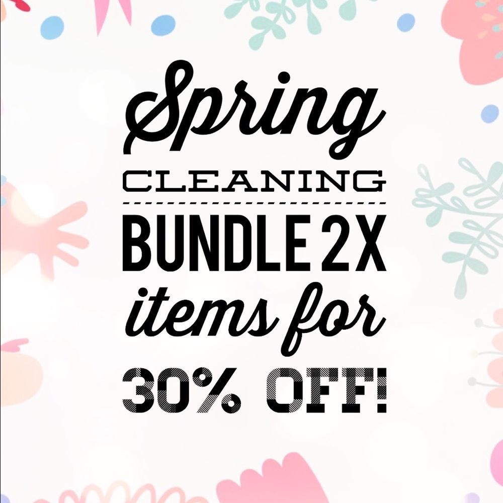 SPRING CLEANING SALE!