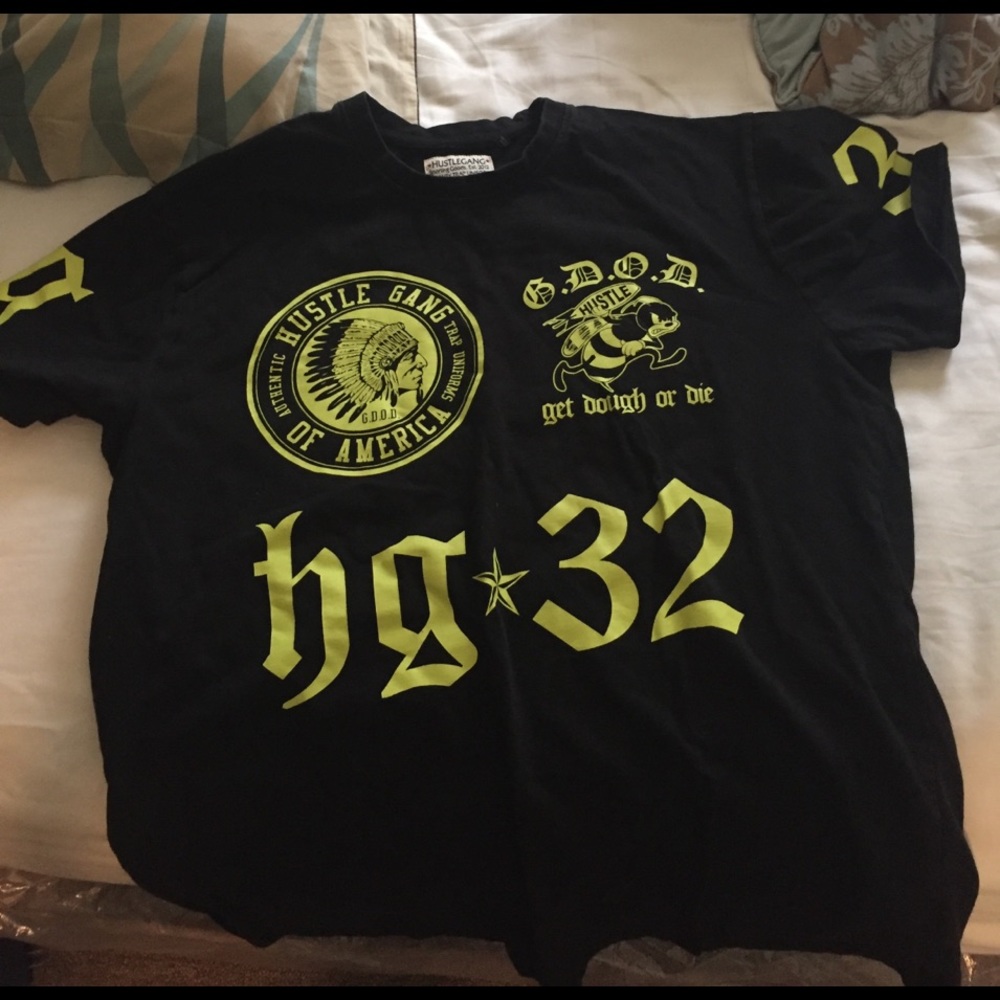 Hustle gang shirt