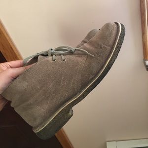 suede clarks