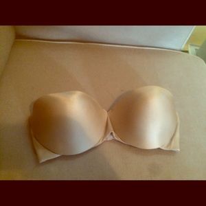 Nude strapless bra size 36 D