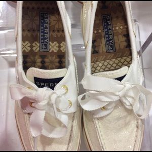 Sperry sparkly shoes boot shoes