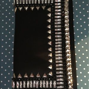Black BCBG clutch