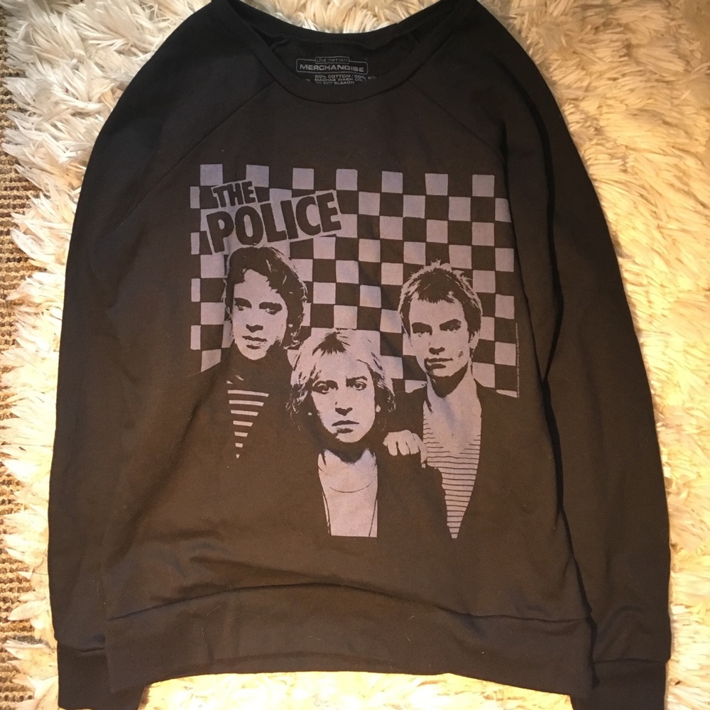 The Police Sting Graphic Crewneck