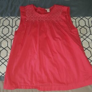 J Crew Pink Top