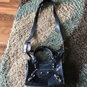 Balenciaga mini city crossbody bag
