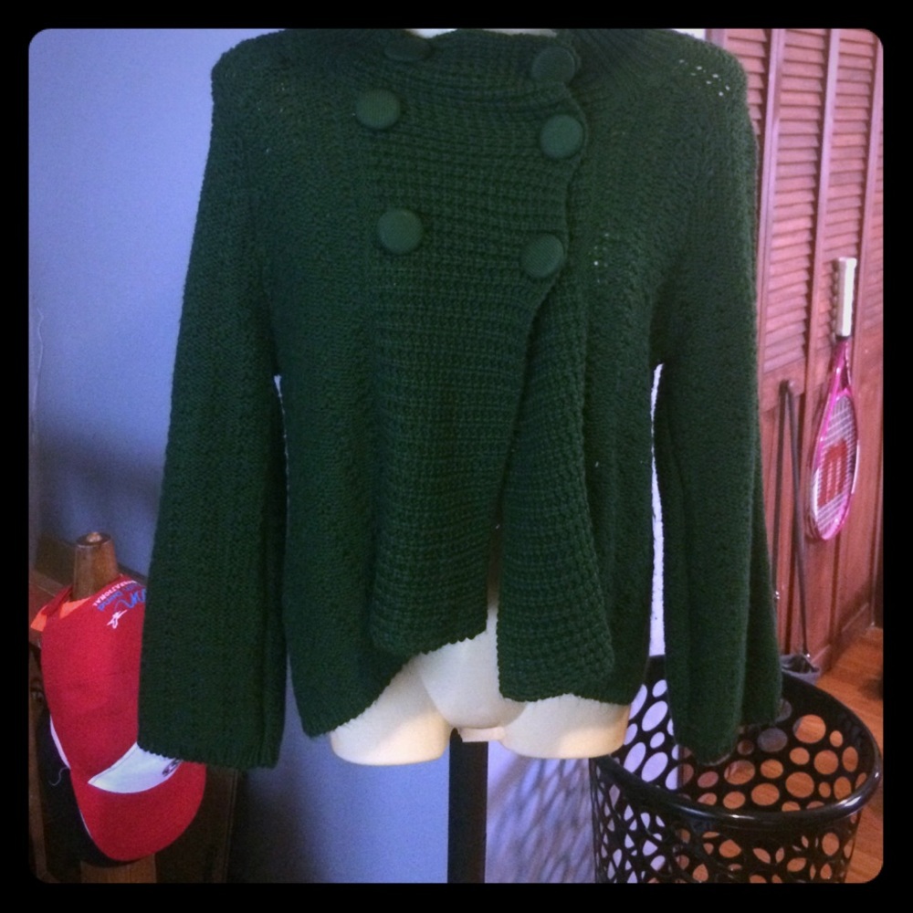 Mini sweater cardigan