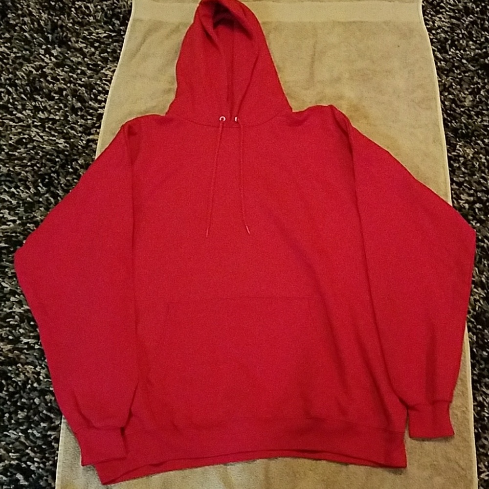 Solid Red hoodie