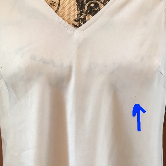 Polyester V-neck Tank Top - Light Gray - Picture 5 of 5