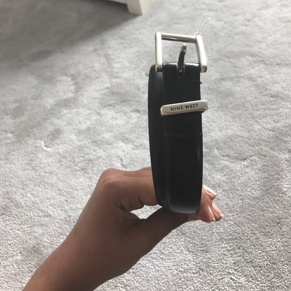 Black Nine West Belt