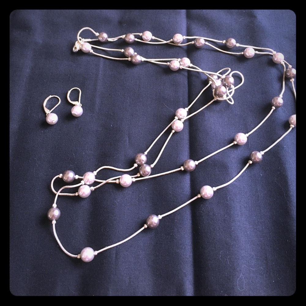 Gorgeous Faux Pearl Set