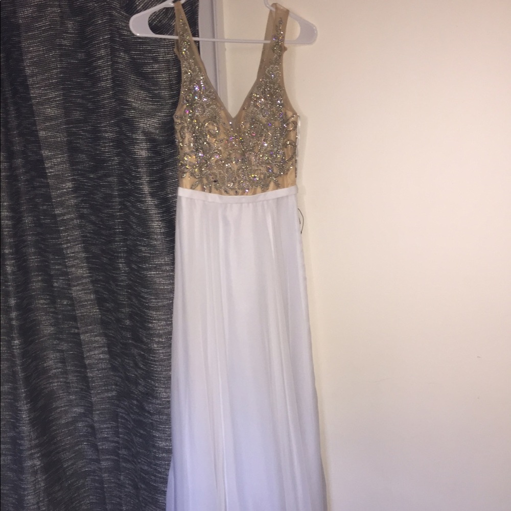 NEW New York Dress White Prom Dress