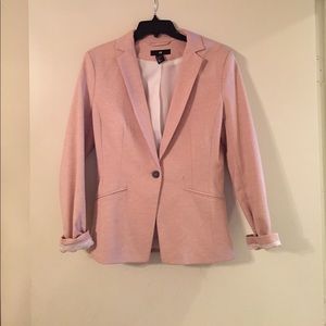 Light pink H&M blazer. Cut small.