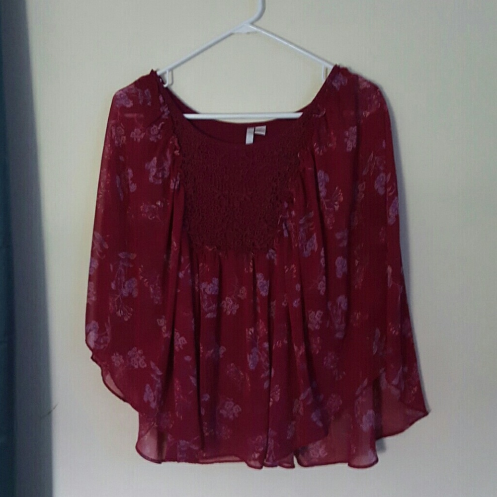 Cute boho style top