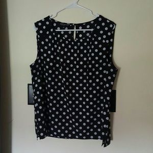 Cute polka dot top