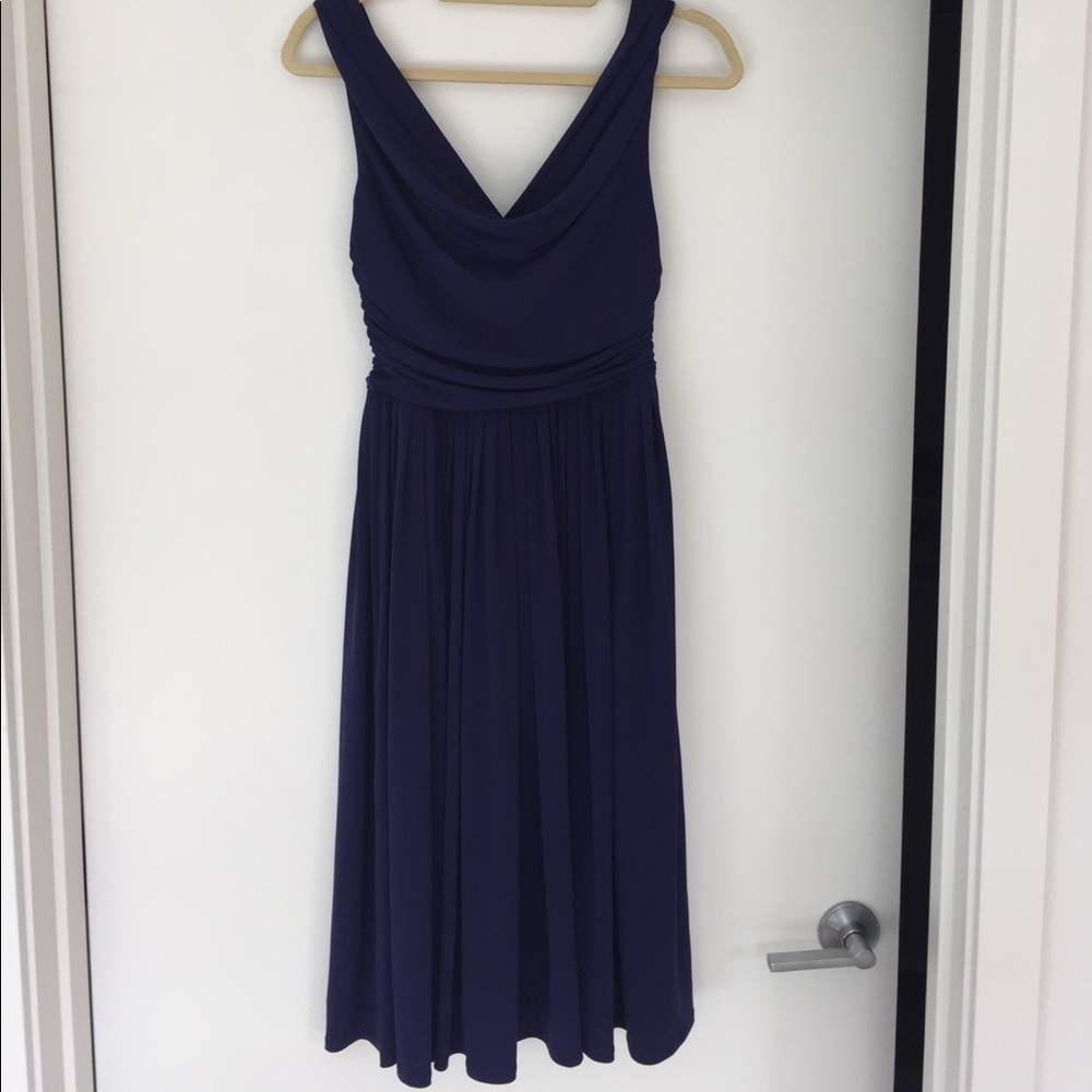 Asos blue dress perfect for wedding guests!