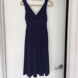 Asos blue dress perfect for wedding guests!