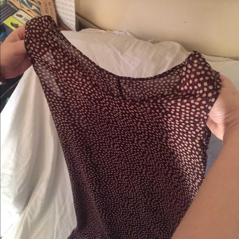 Summer Dress w Flower shaped Polka dot designs - Picture 2 of 4