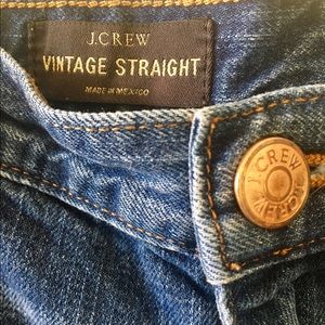 JCREW Vintage Straight Jeans