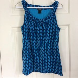 Ikat print tank