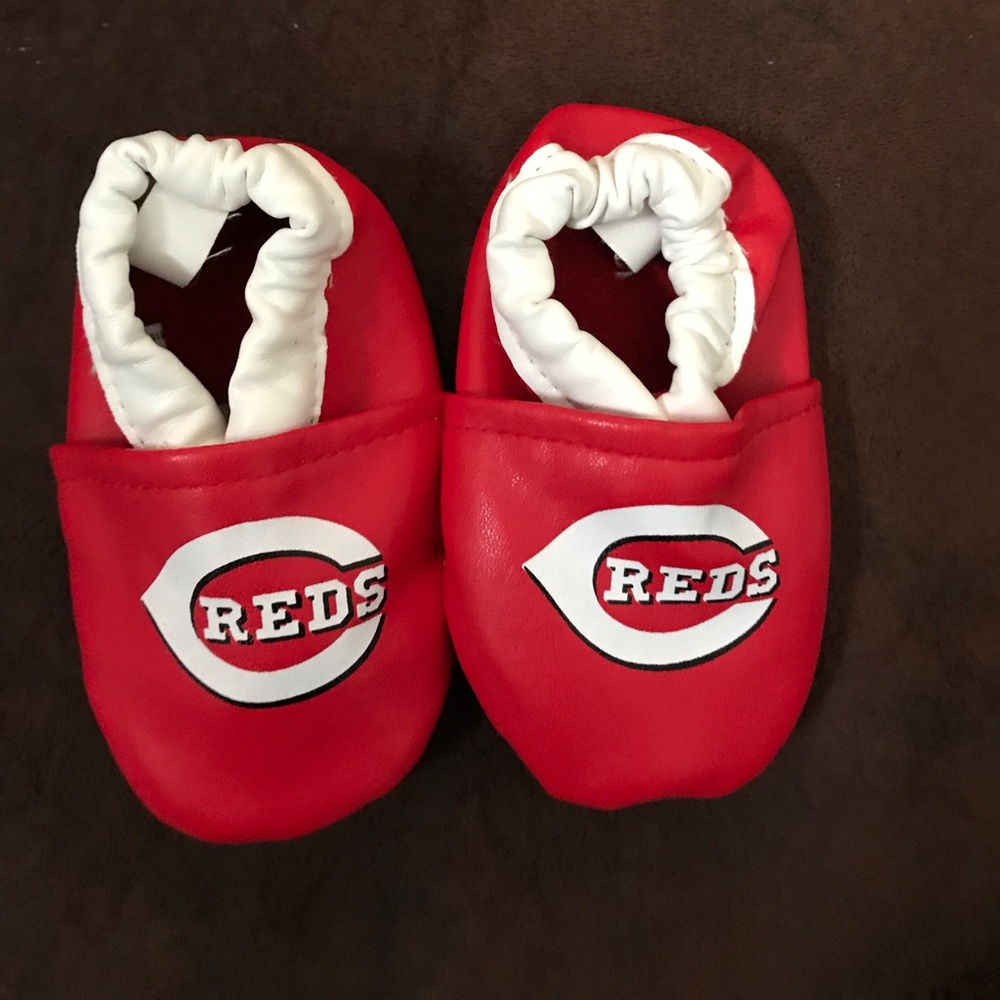 Cincinnati Reds Baby Shoes