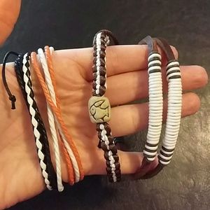 Surfer bracelet set