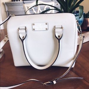 Cream Kate Spade Purse