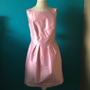 Blush pink cocktail dress