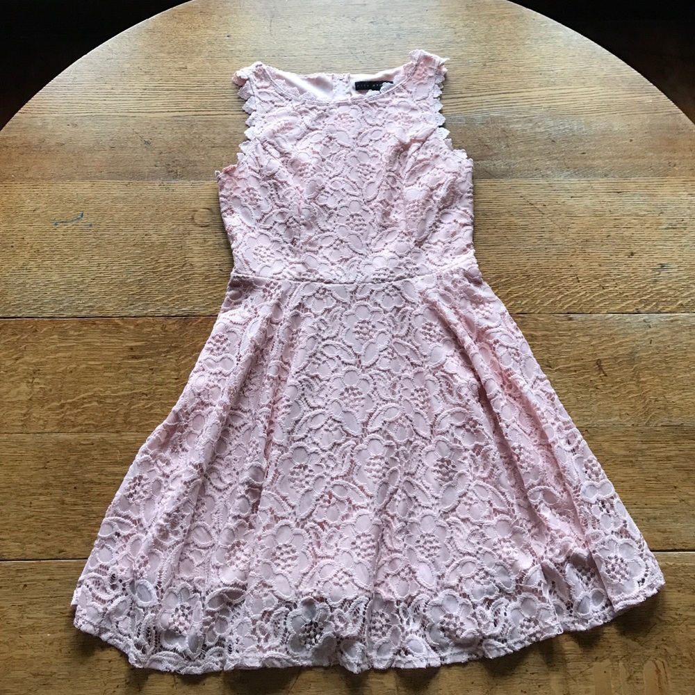Light Pink City Studio dress from Macy's
