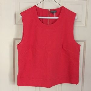 Coral crop top